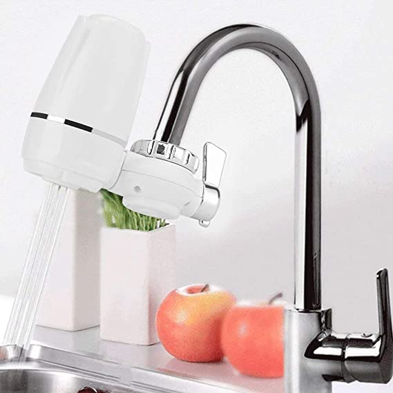 Water Purifier Attached to a tap.