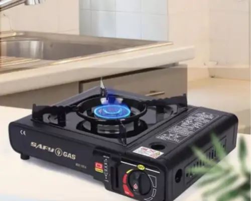 Portable Gas Stove with Travel Case